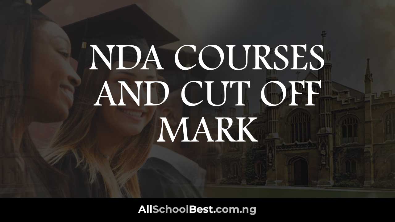 NDA Courses and Cut Off Mark
